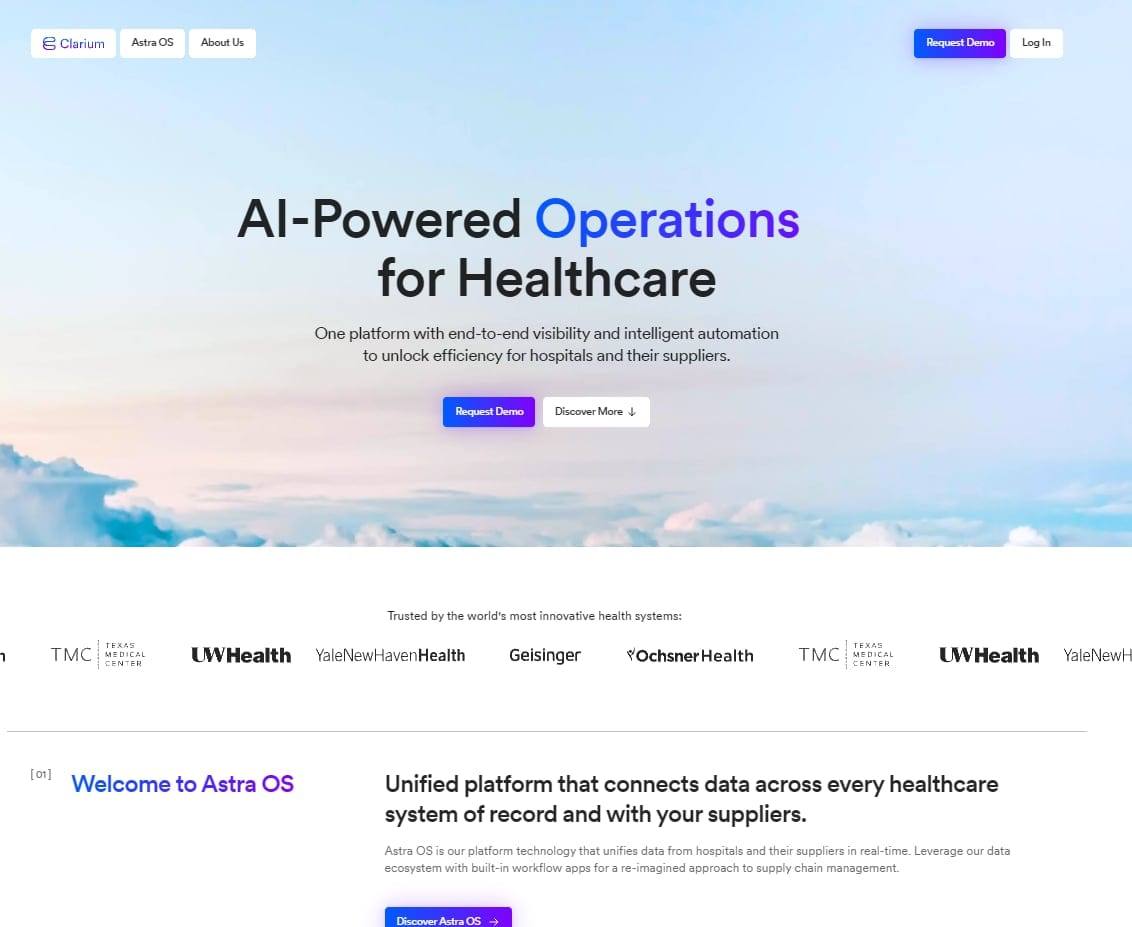 Clarium Health — Healthcare-Tech
